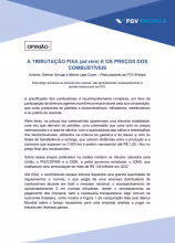 Imagem de "A TRIBUTAÇÃO FIXA (ad rem) E OS PREÇOS DOS COMBUSTÍVEIS "