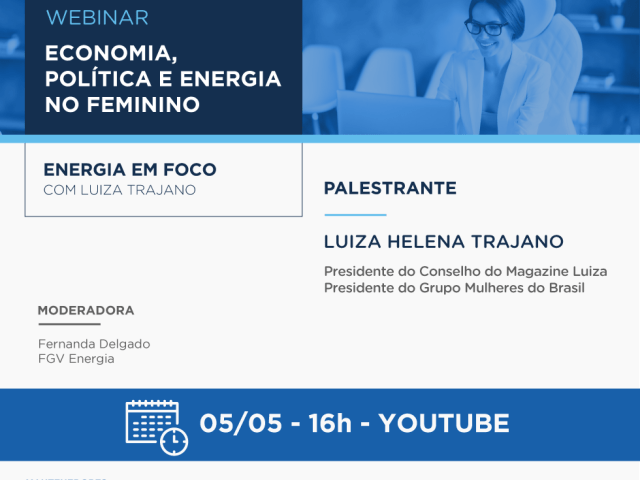 Imagem de "Economia, Política e Energia no Feminino com Luiza Trajano"
