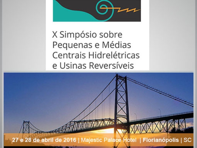 Imagem de "X Simpósio sobre Pequenas e Médias Centrais Hidrelétricas e Usinas Reversíveis"