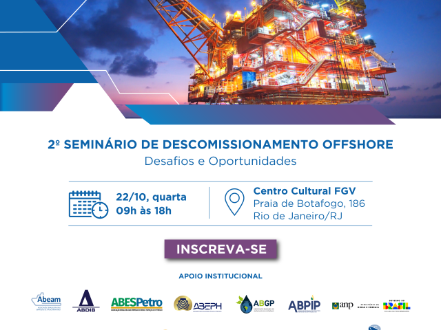 Imagem de "2º Seminário de Descomissionamento Offshore: desafios e oportunidades"