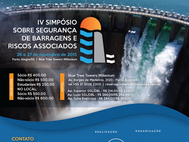 Imagem de "IV Simpósio sobre Segurança de Barragens e Riscos Associados"