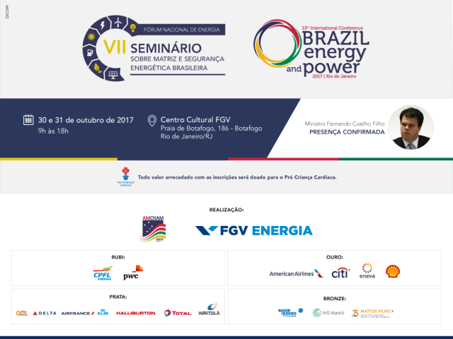 Imagem de "VII Seminário Sobre Matriz e Segurança Energética Brasileira e 13° Brazil Energy and Power"