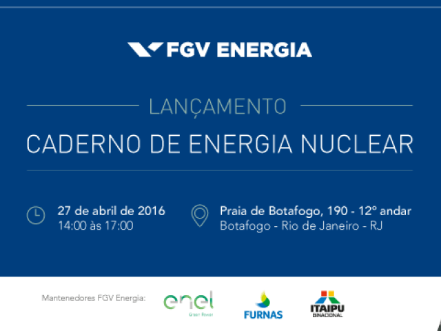 Imagem de "Lançamento do Caderno de Energia Nuclear FGV Energia"