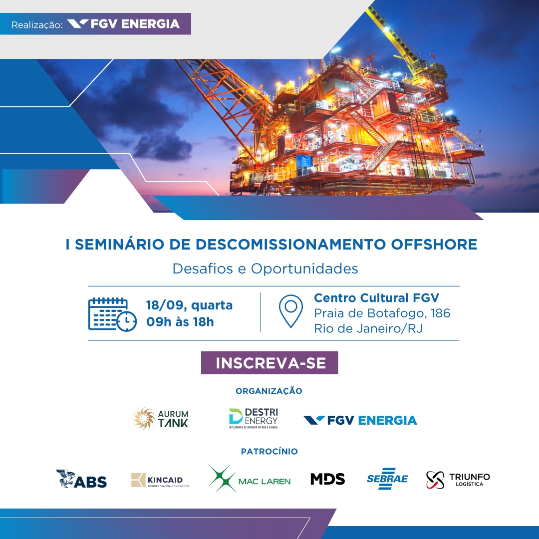 Imagem de "1º Seminário de Descomissionamento Offshore: desafios e oportunidades"