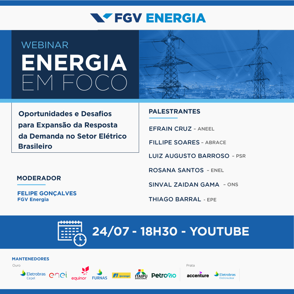 Imagem de "Oportunidades e Desafios para Expansão da Resposta da Demanda no Setor Elétrico Brasileiro"
