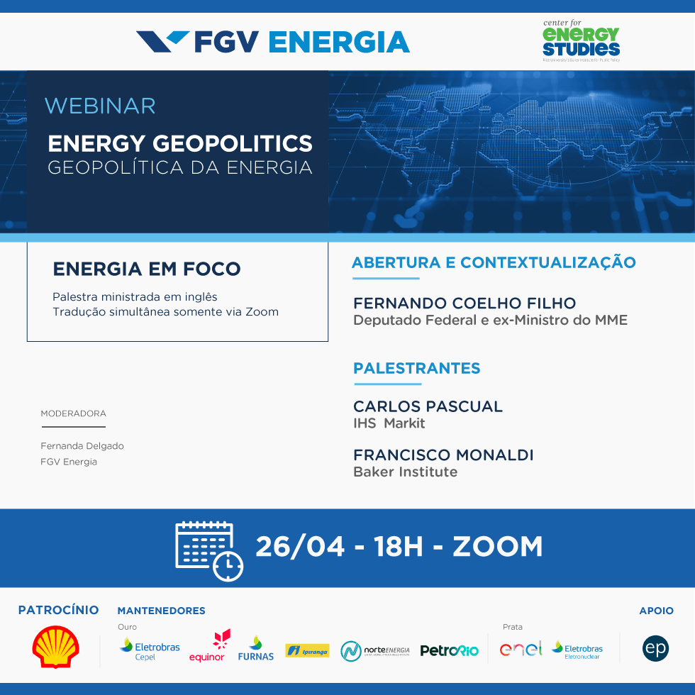 Imagem de "Energy Geopolitics / Geopolítica da Energia"