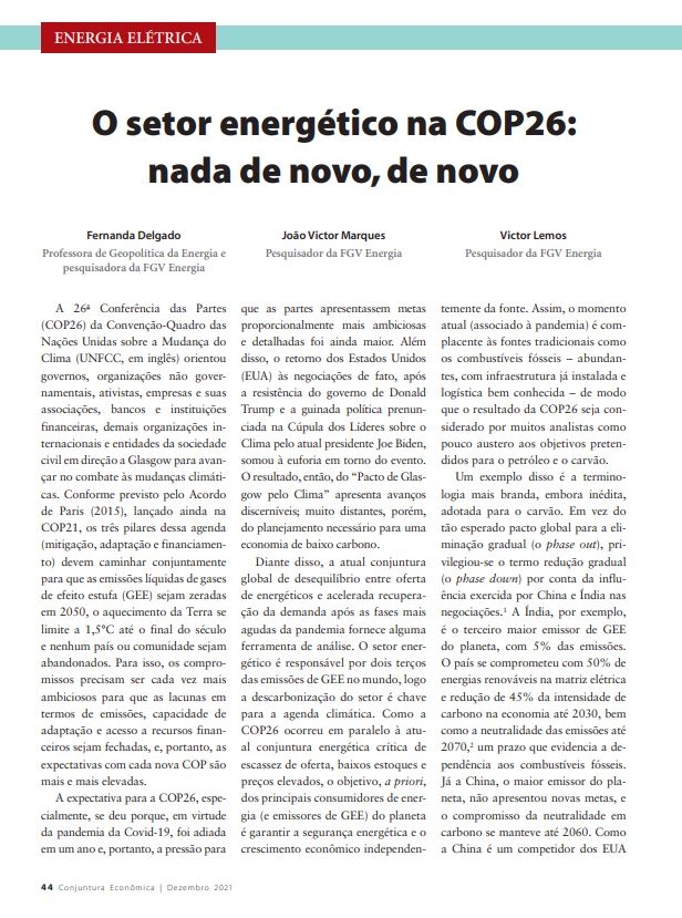 Imagem de "Energia em Foco: Estratégias e desafios para o futuro"