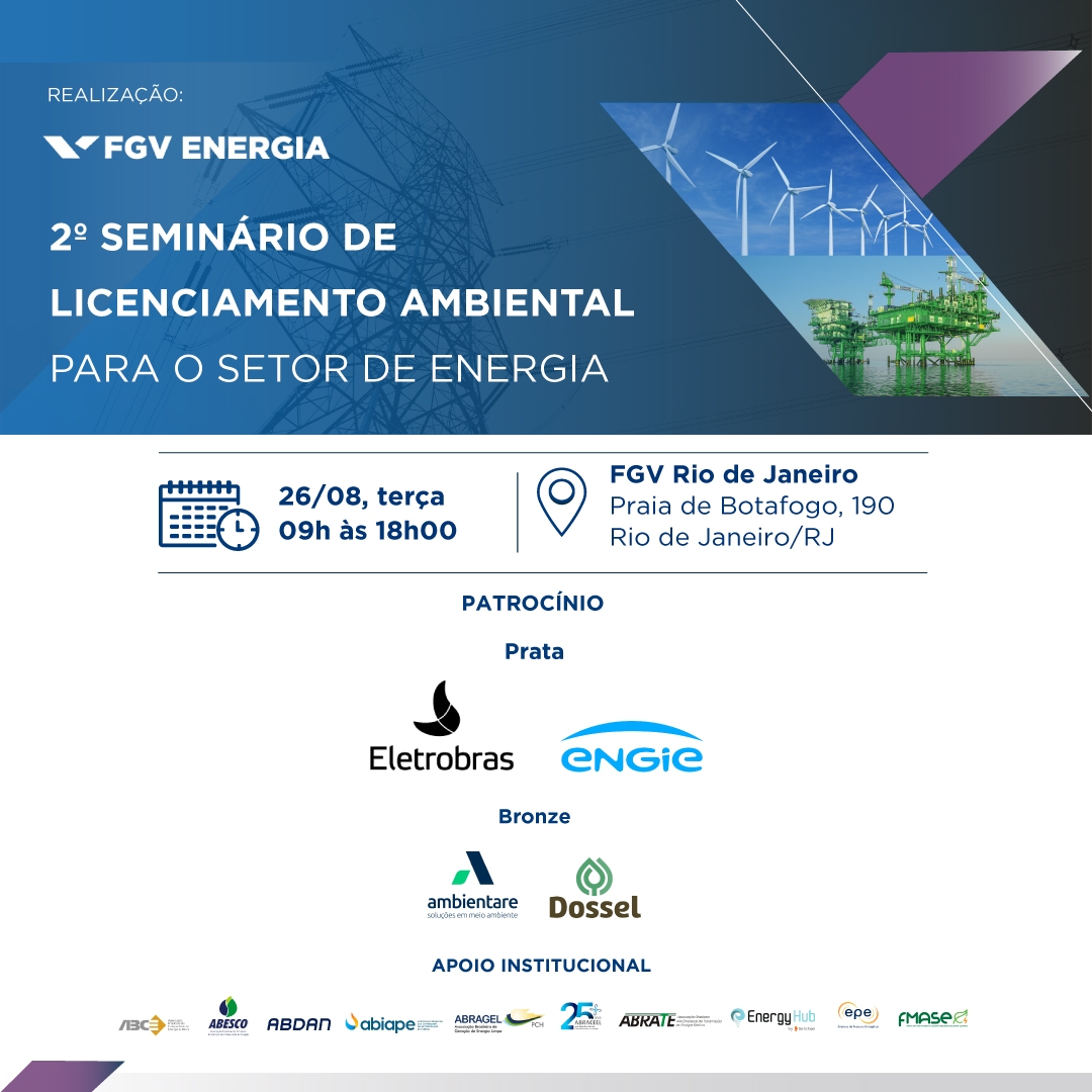 Imagem de "2º Seminário de Licenciamento Ambiental para o Setor de Energia"