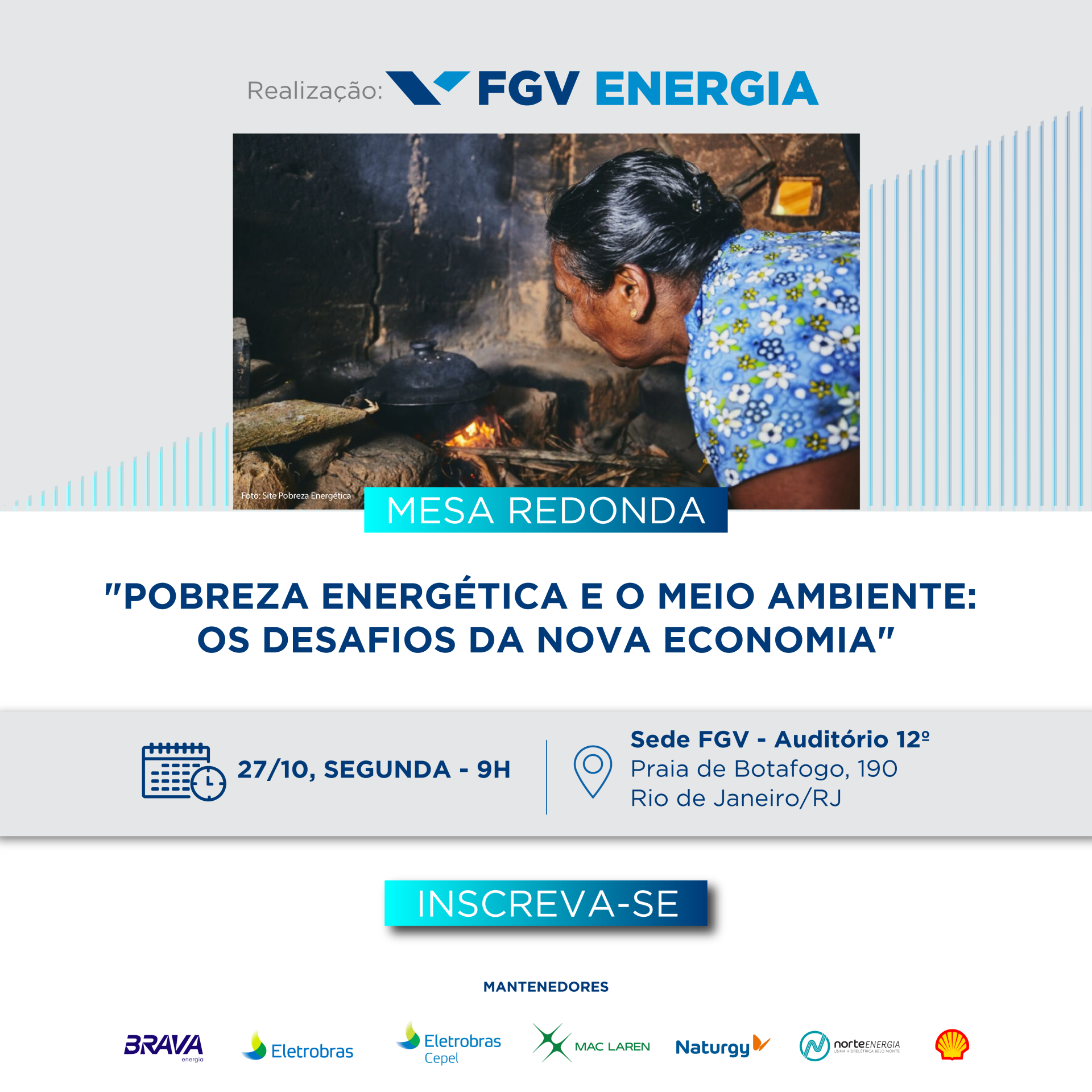 Imagem de "Mesa Redonda - Pobreza energética e o meio ambiente: os desafios da nova economia"