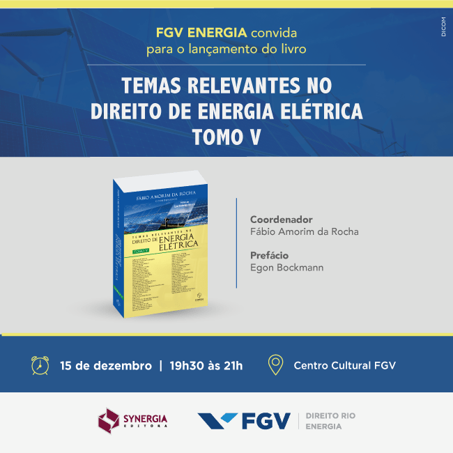 Imagem de "Lançamento do Livro Temas Relevantes no Direito de Energia Elétrica TOMO V"