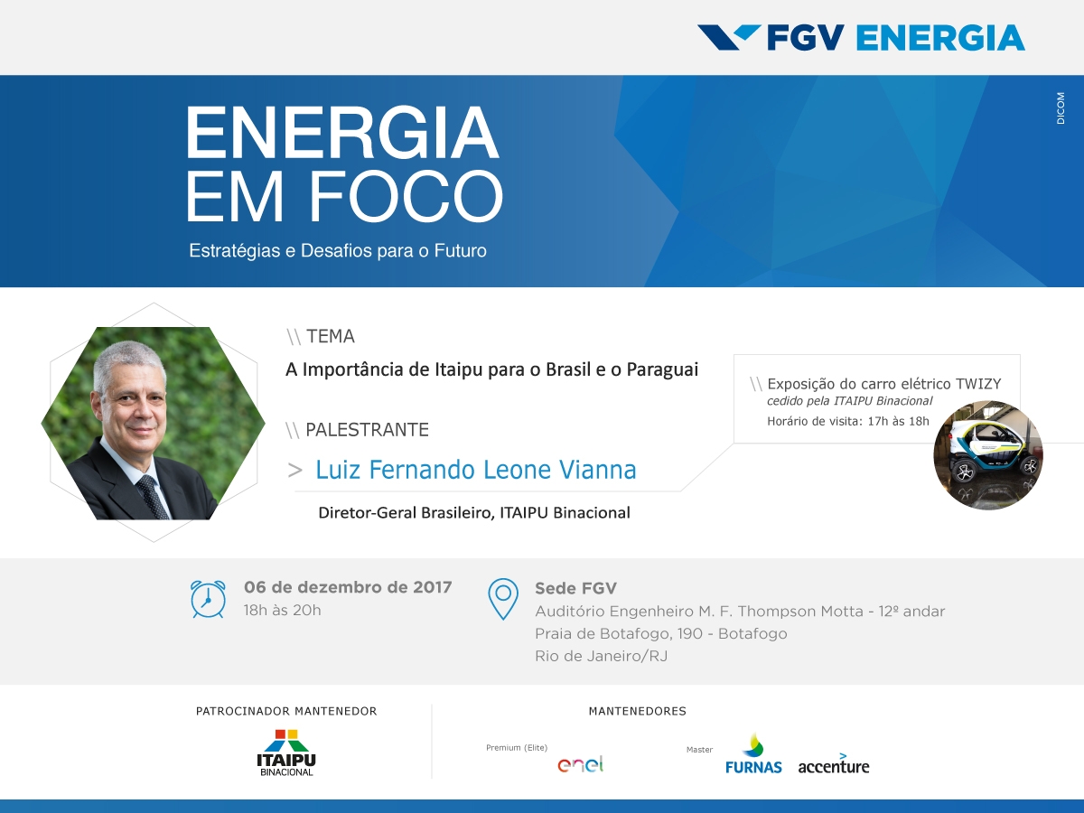 Imagem de "Energia em Foco - Luiz Fernando Leone Vianna - 06 de dezembro"