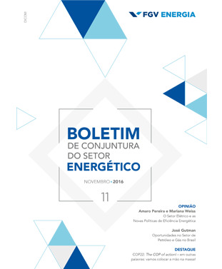 Imagem da notícia "Boletim de Conjuntura Energética lança edição de novembro"