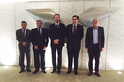 Imagem da notícia "FGV recebe a visita da UFABC "