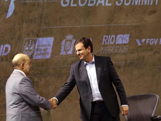 Imagem da notícia " Paes e Dornelles discutem legado da Olimpíada em evento no Rio"