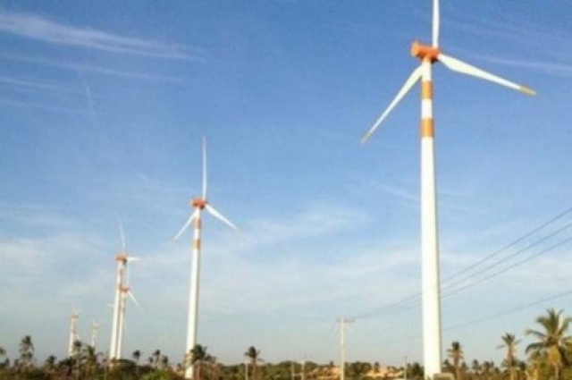 Turbinas de energia eólica (força dos ventos)